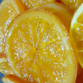 輪切りのオレンジピール